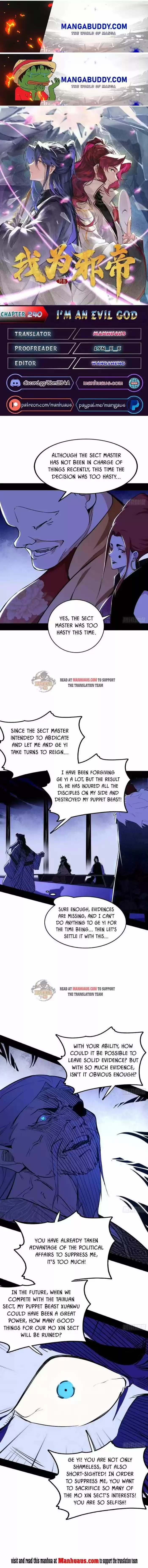 Way To Be The Evil Emperor Chapter 240