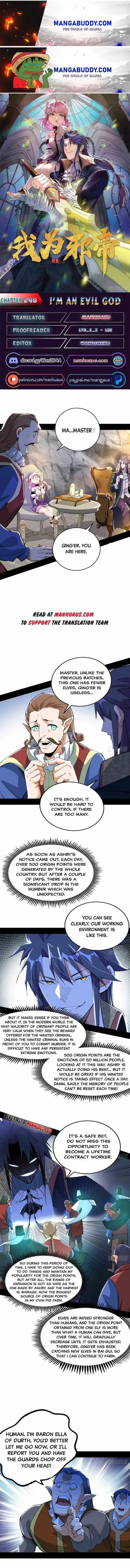 Way To Be The Evil Emperor Chapter 248