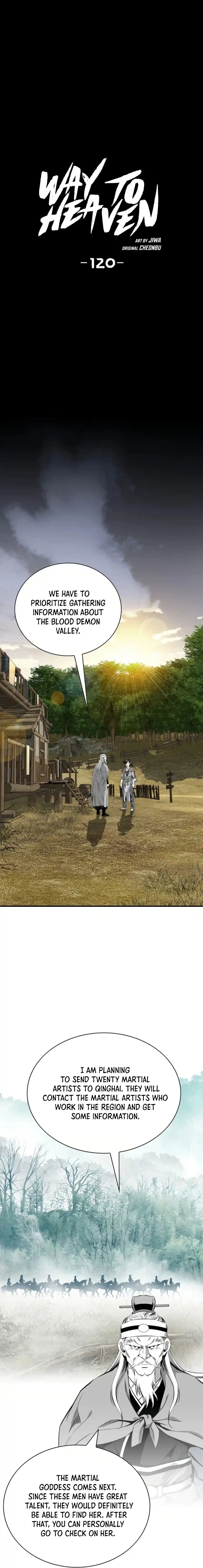 Way To Heaven Chapter 120