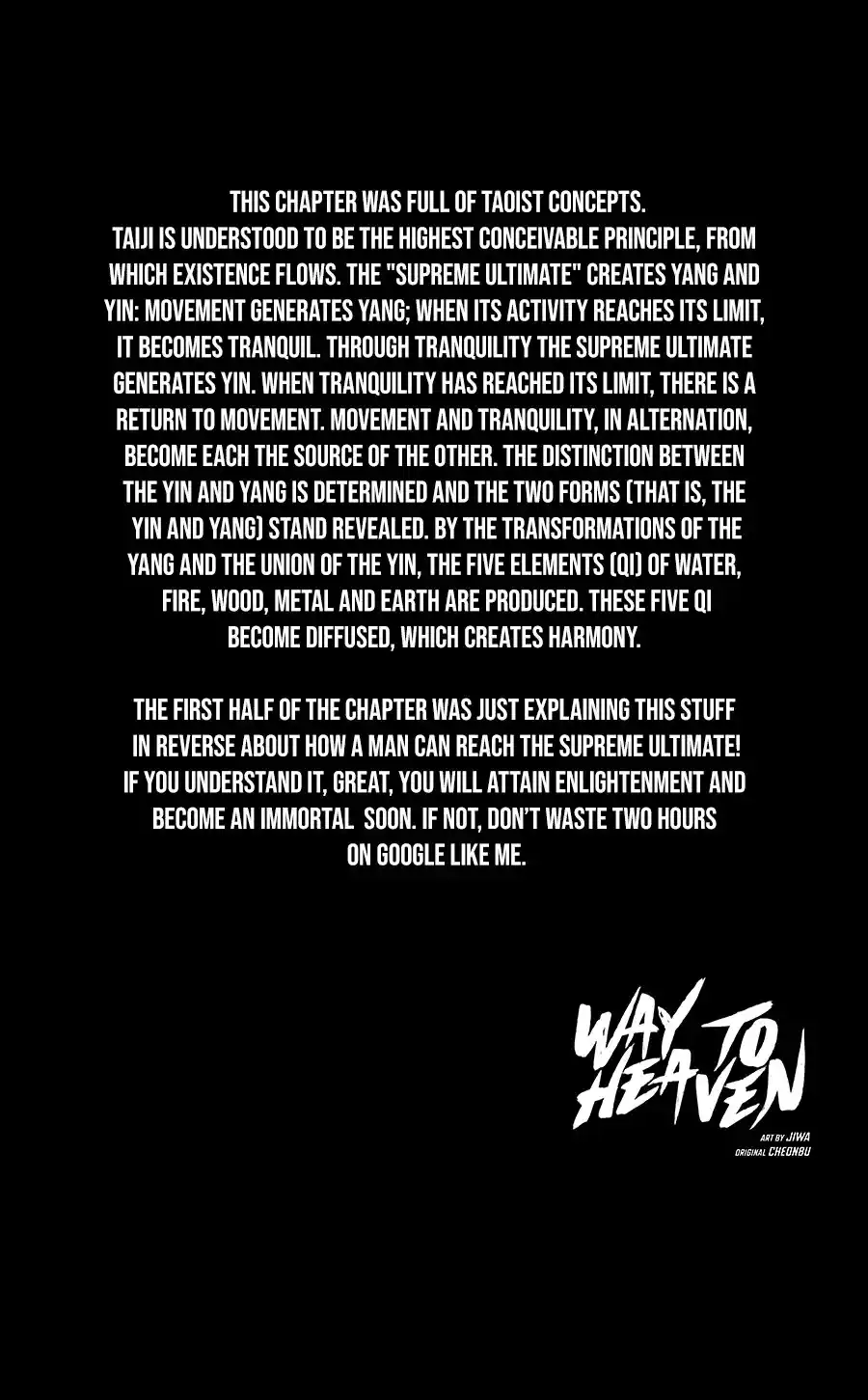 Way To Heaven Chapter 169