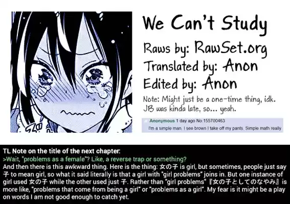 We Can't Study Ch.10