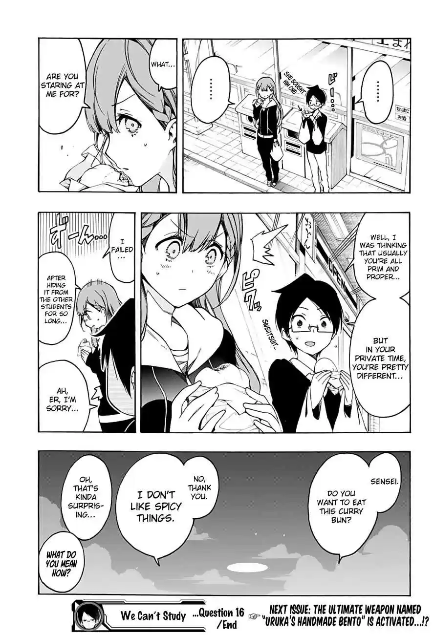 We Can't Study Ch.16