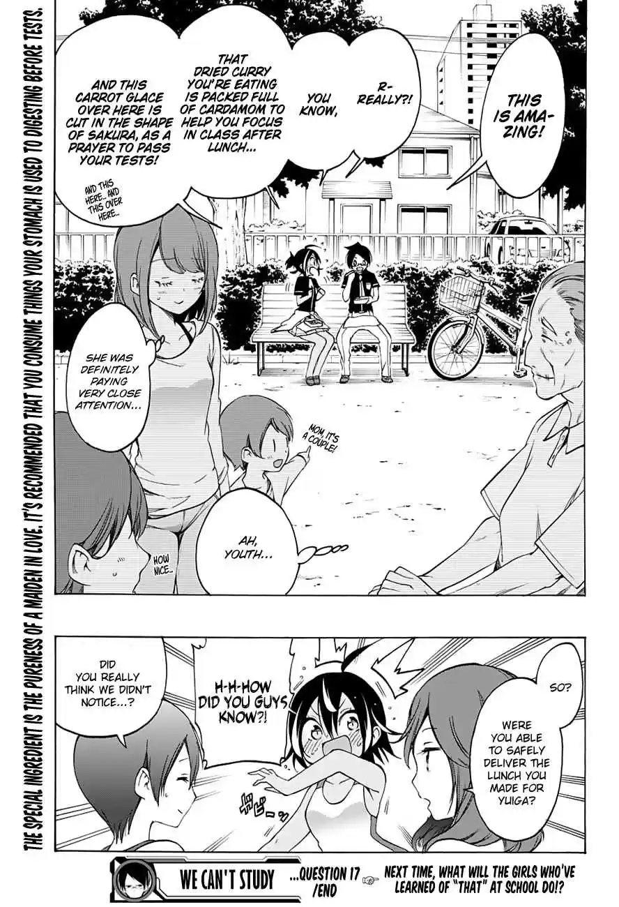 We Can't Study Ch.17