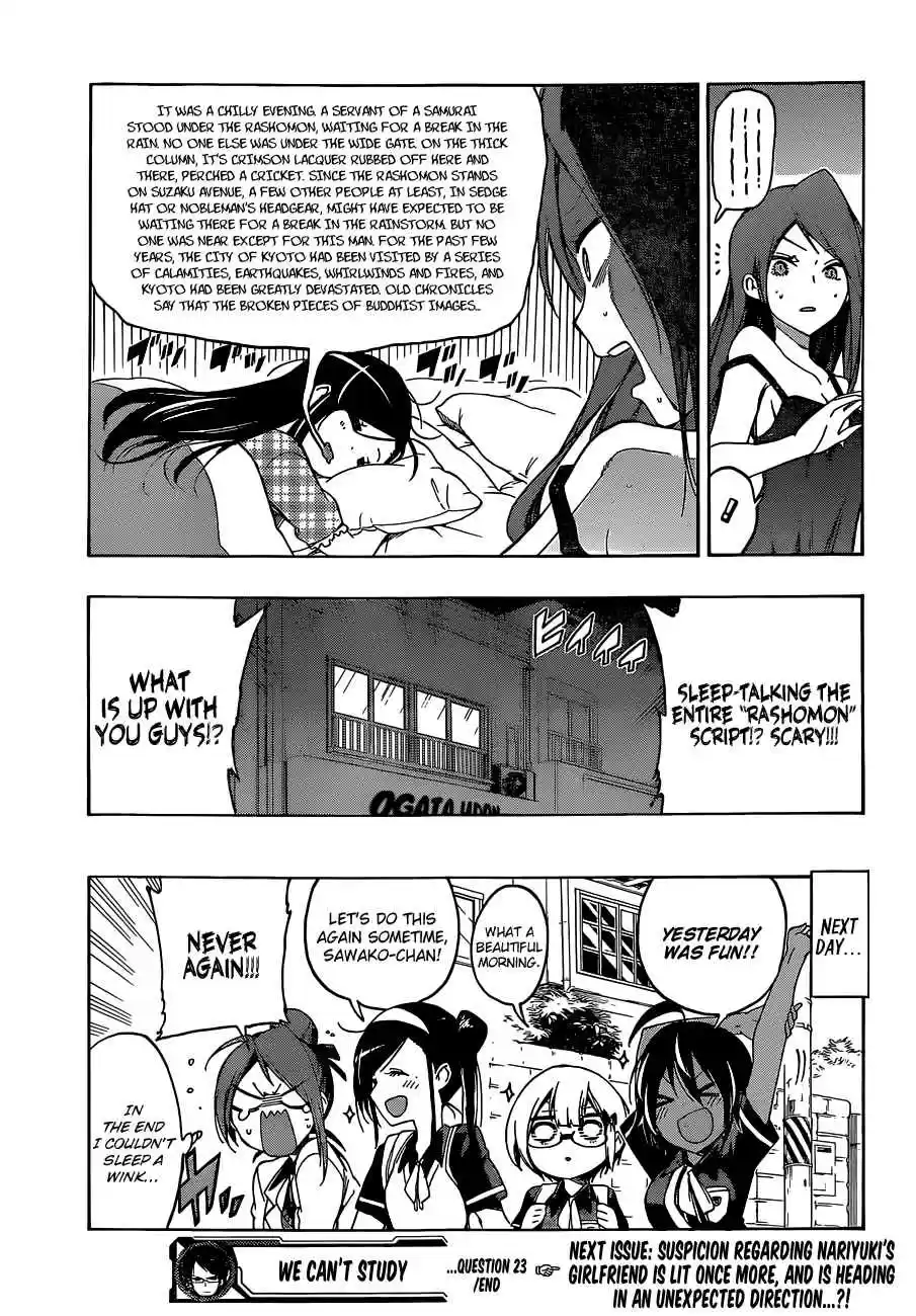 We Can't Study Ch.23