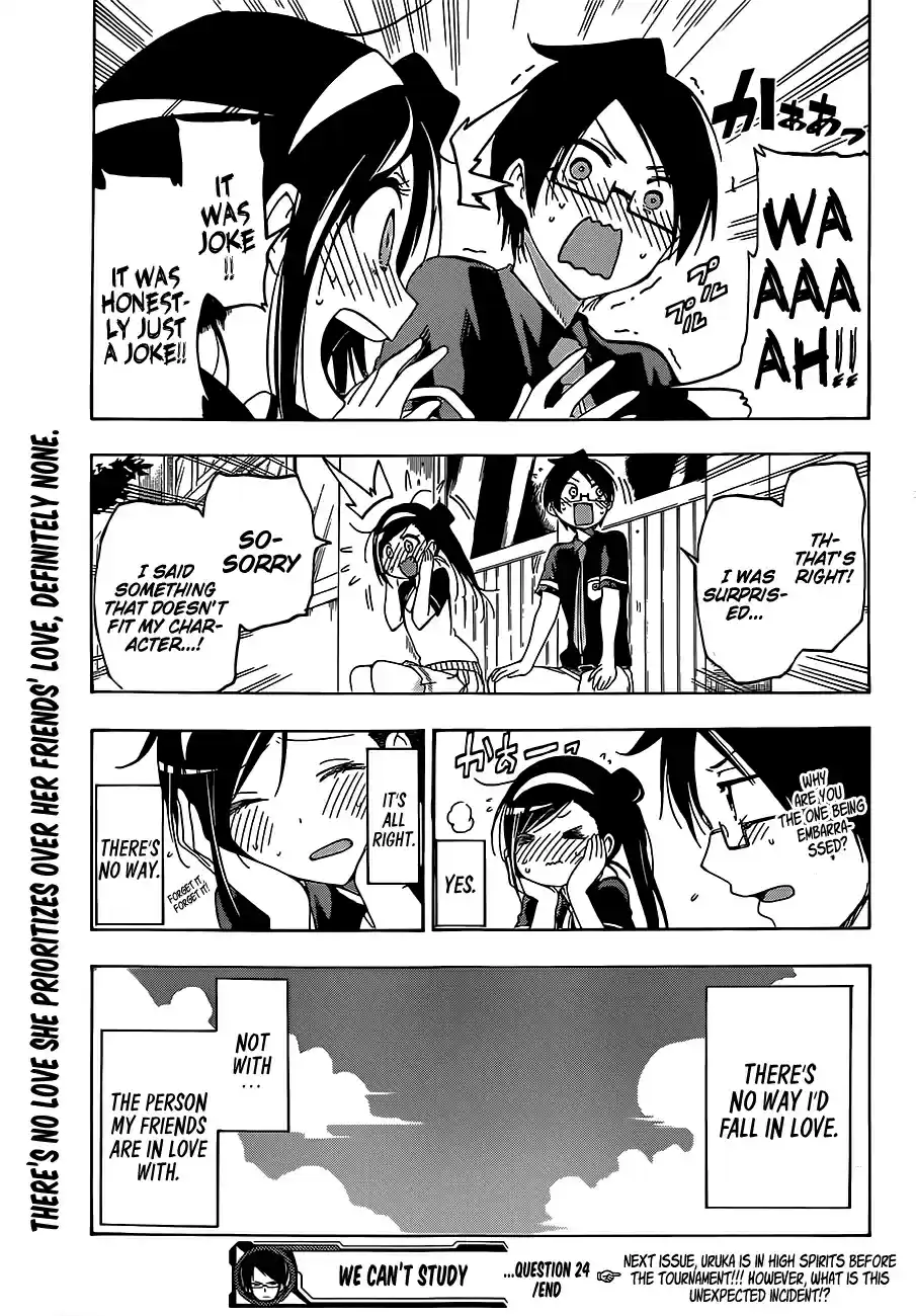 We Can't Study Ch.24