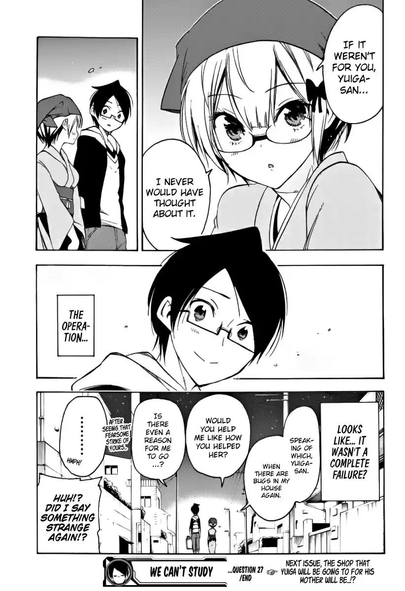 We Can't Study Ch.27