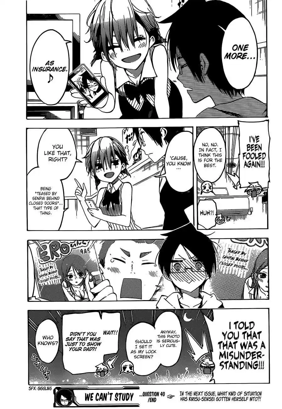 We Can't Study Ch.40