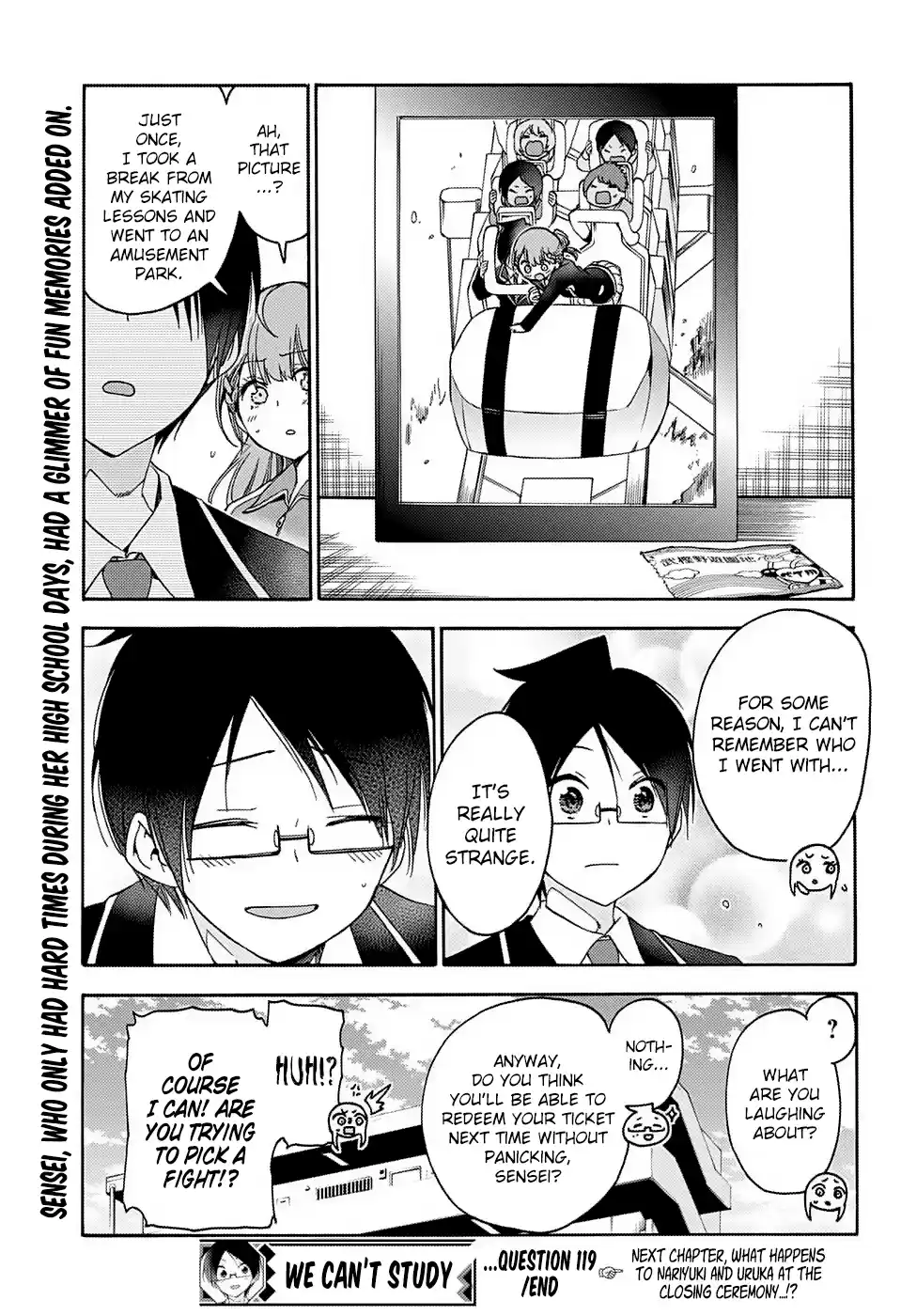 We Can't Study Question 119