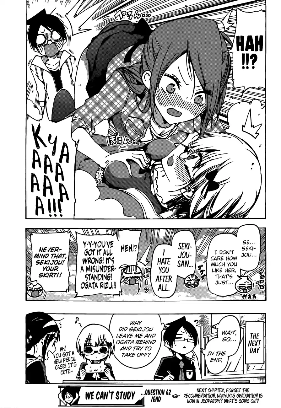 We Can't Study Question 62