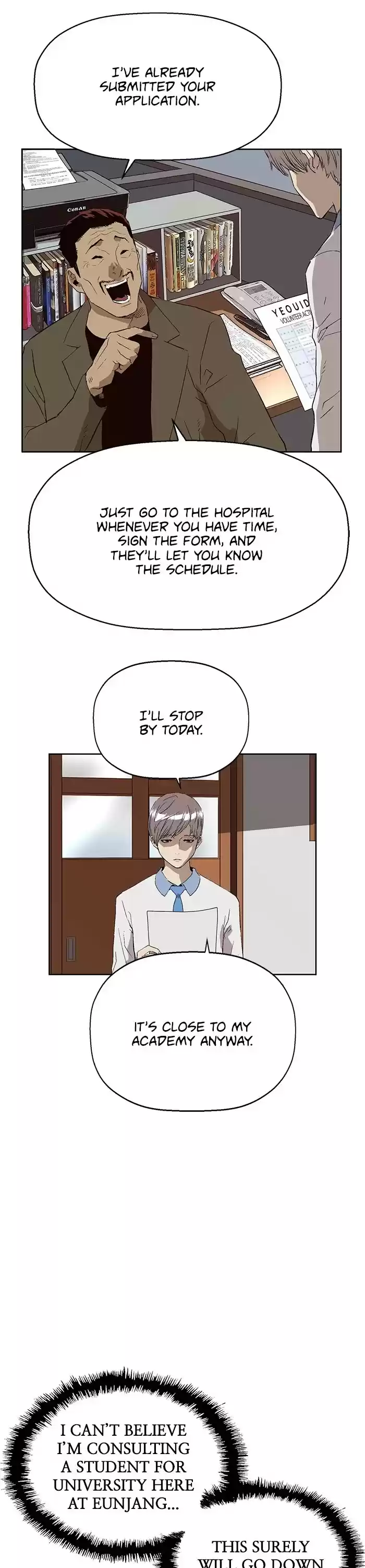 Weak Hero Chapter 163