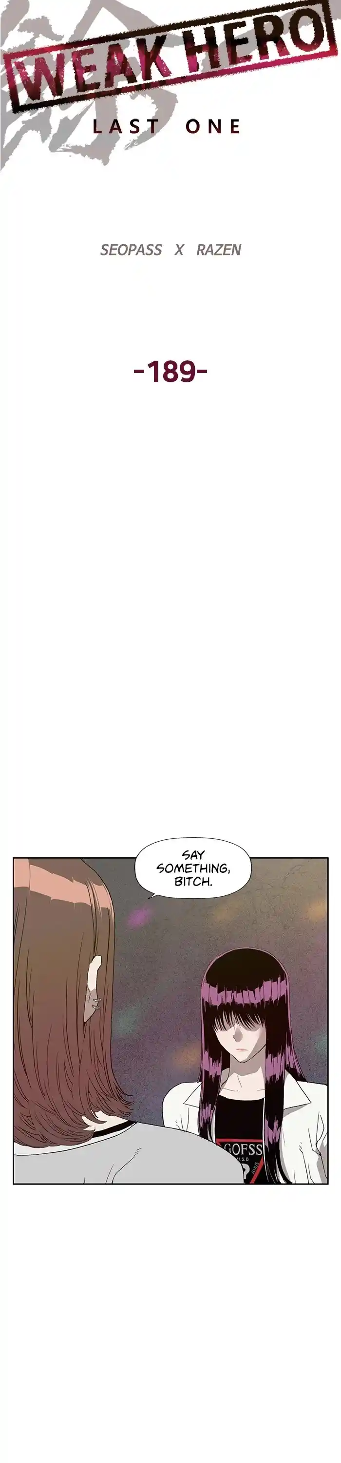 Weak Hero Chapter 190