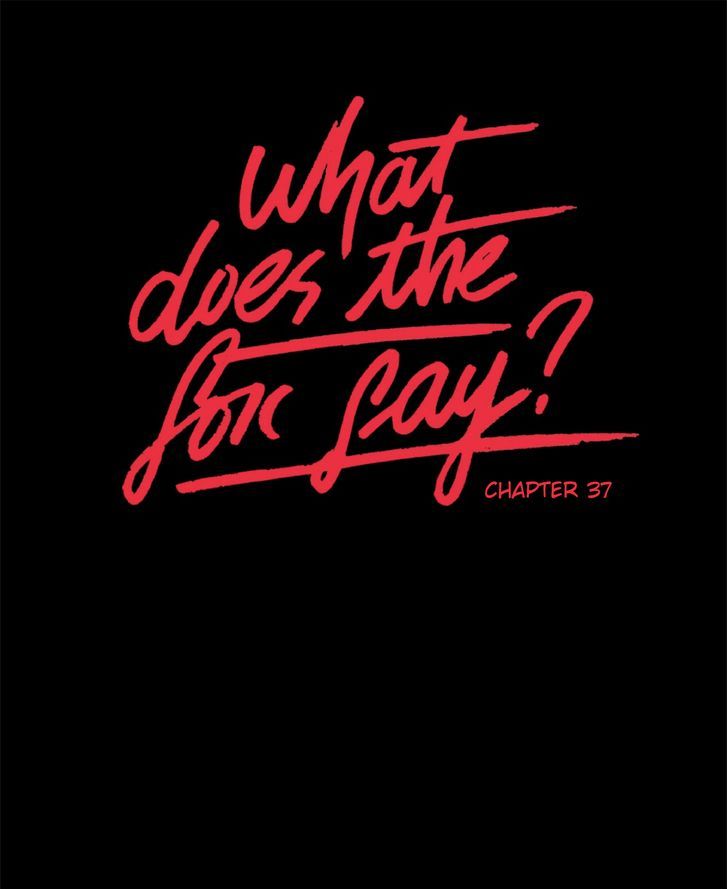 What Does The Fox Say? 37