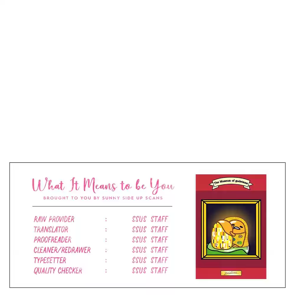 What It Means to be You Ch. 1