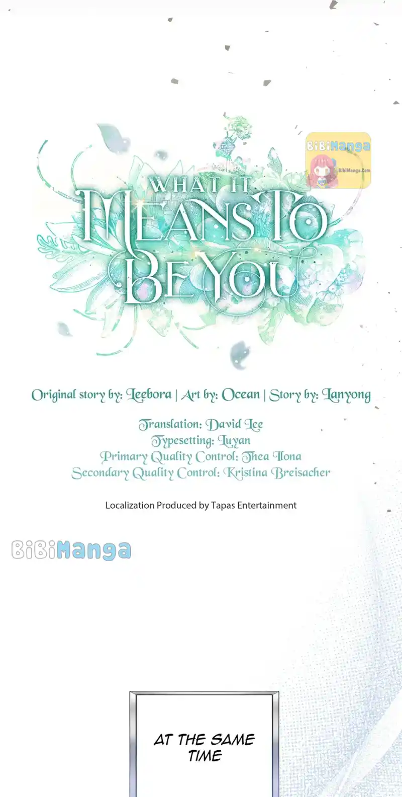 What It Means to be You? Chapter 135