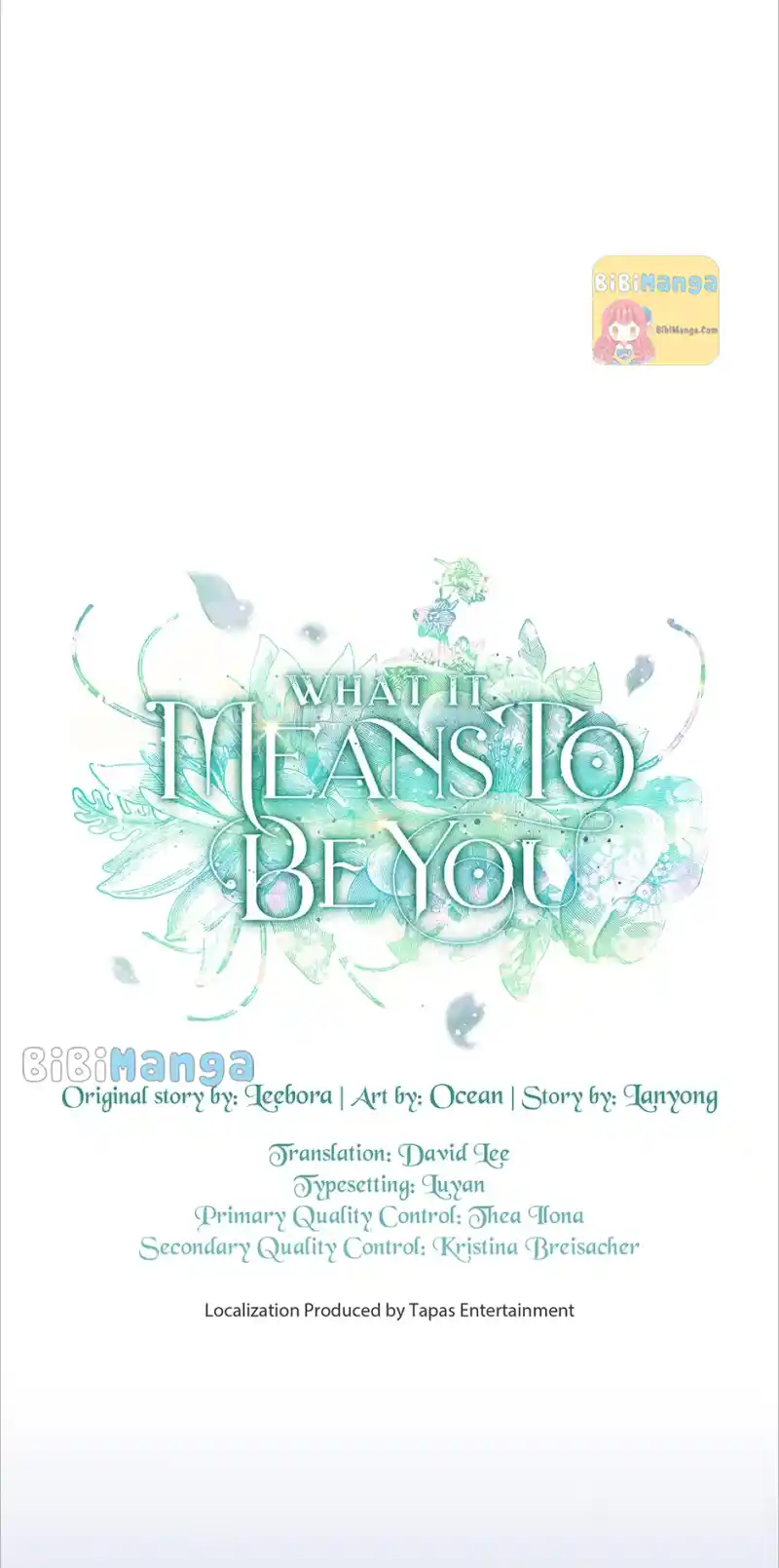 What It Means to be You? Chapter 137