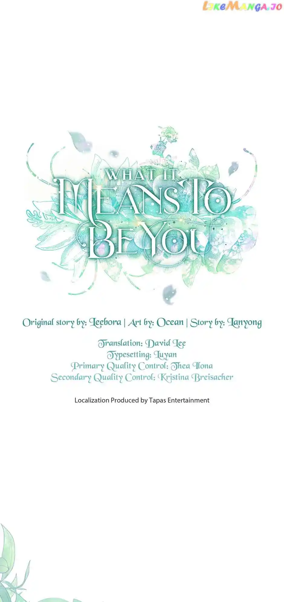 What It Means To Be You? Chapter 150