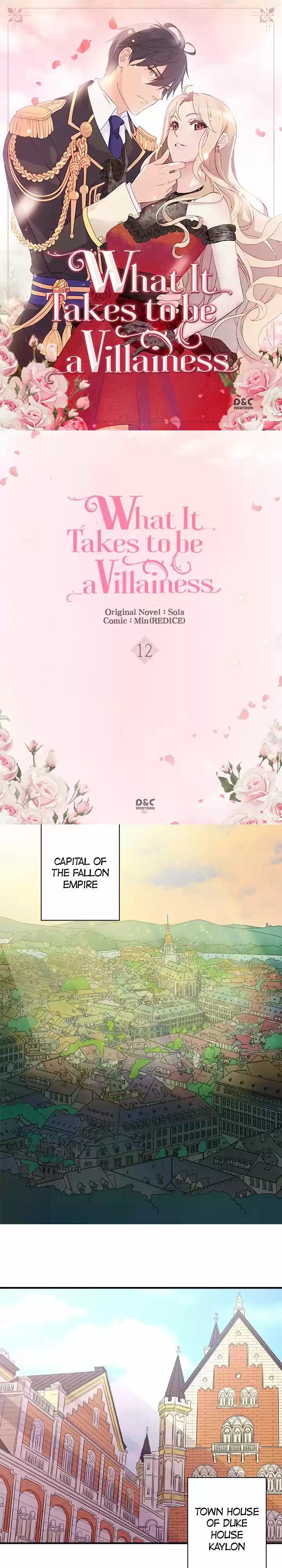 What It Takes to be a Villainess Ch.12