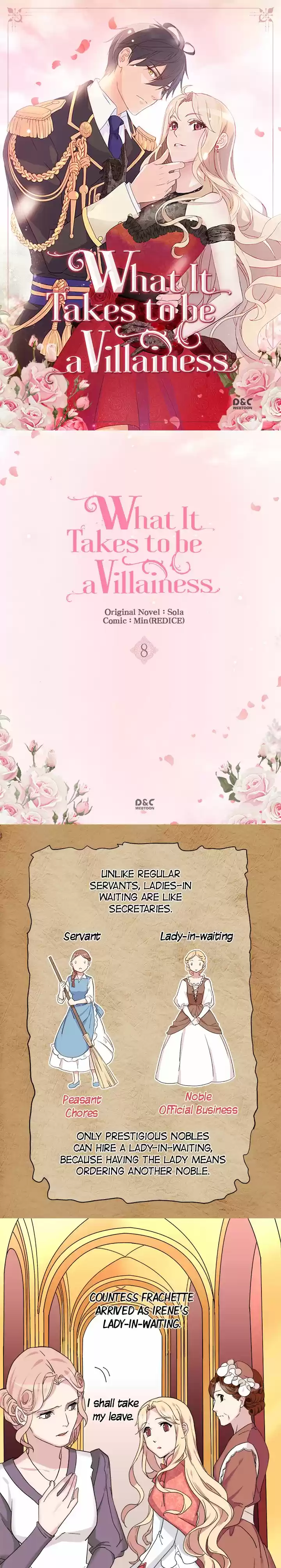 What It Takes to be a Villainess Ch.8