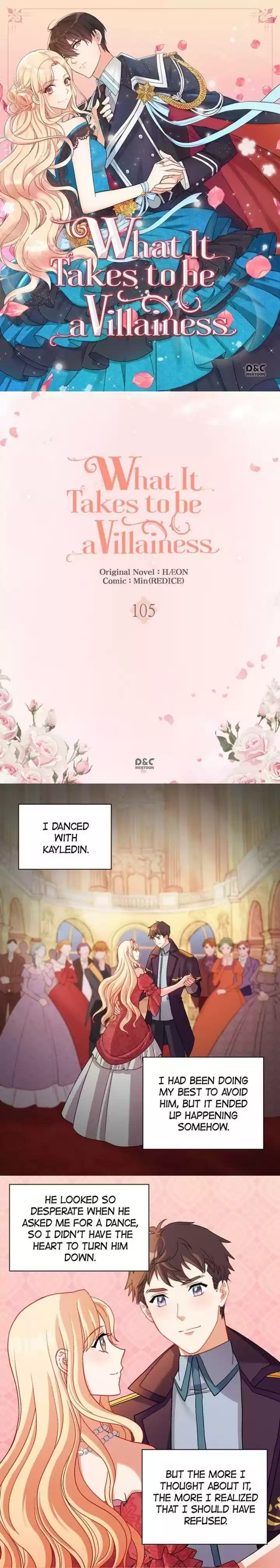 What It Takes to be a Villainess Chapter 105