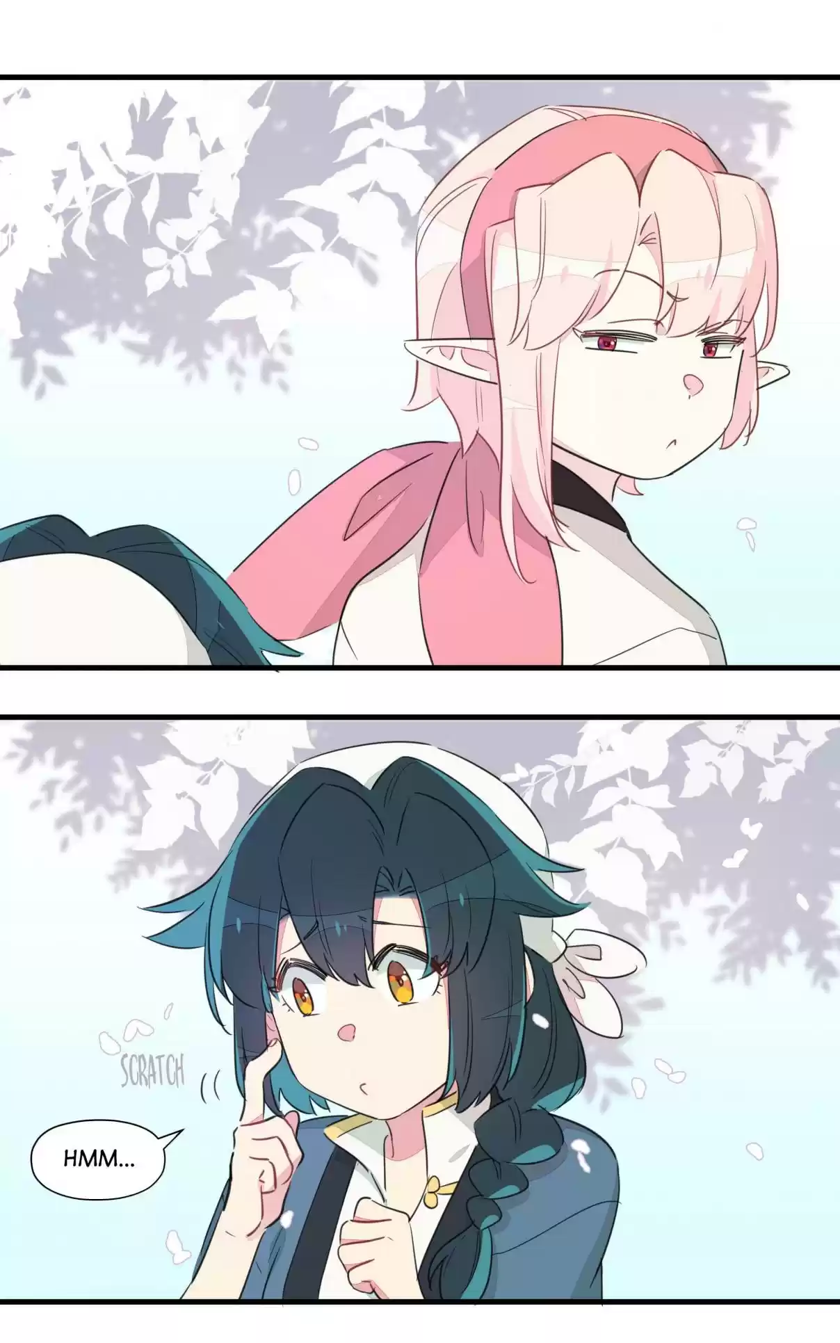 What Should I Do If I've Signed a Marriage Contract with the Elven Princess 14.0 You can lean on my shoulder