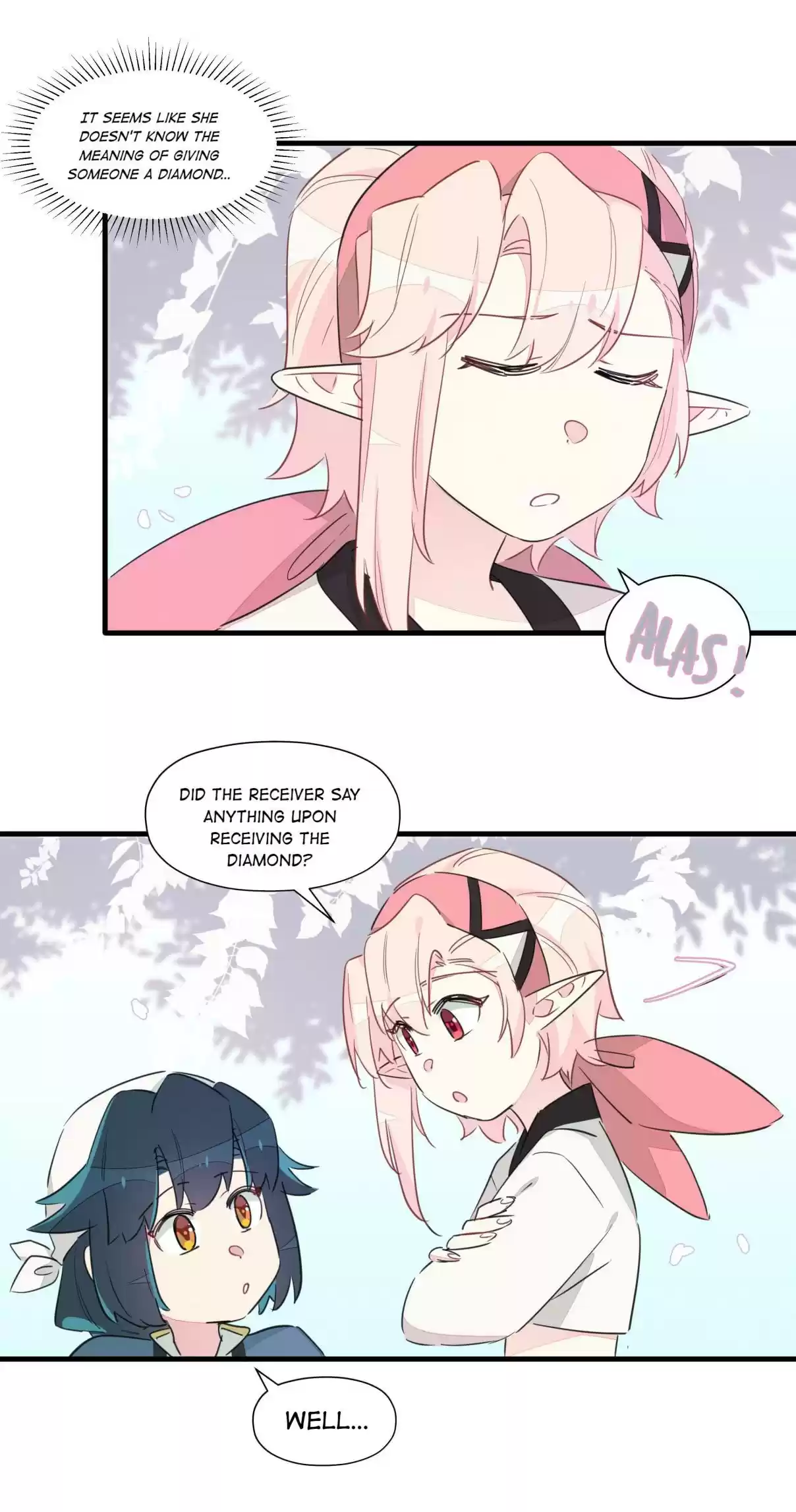 What Should I Do If I've Signed a Marriage Contract with the Elven Princess 14.0 You can lean on my shoulder