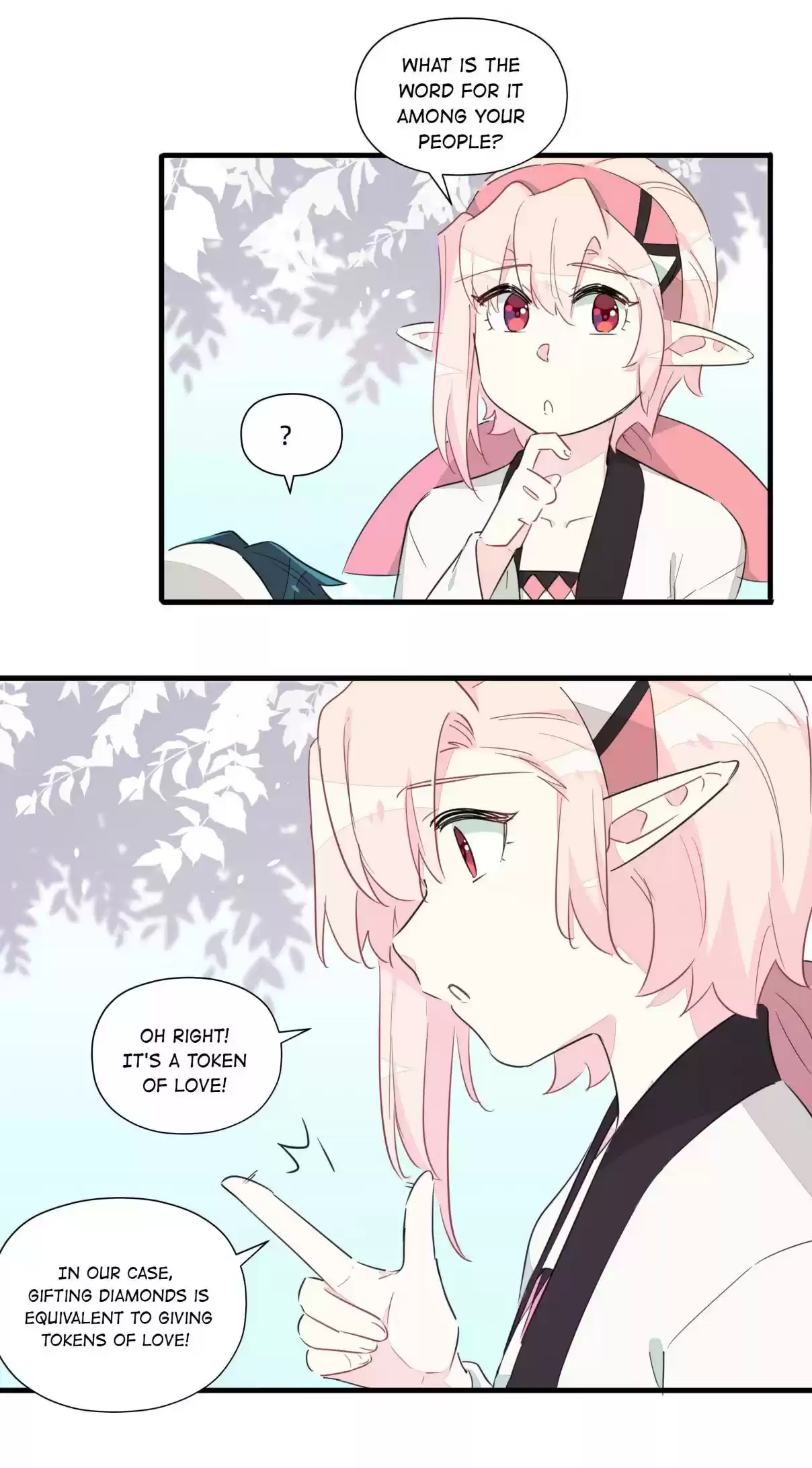 What Should I Do If I've Signed a Marriage Contract with the Elven Princess 14.0 You can lean on my shoulder