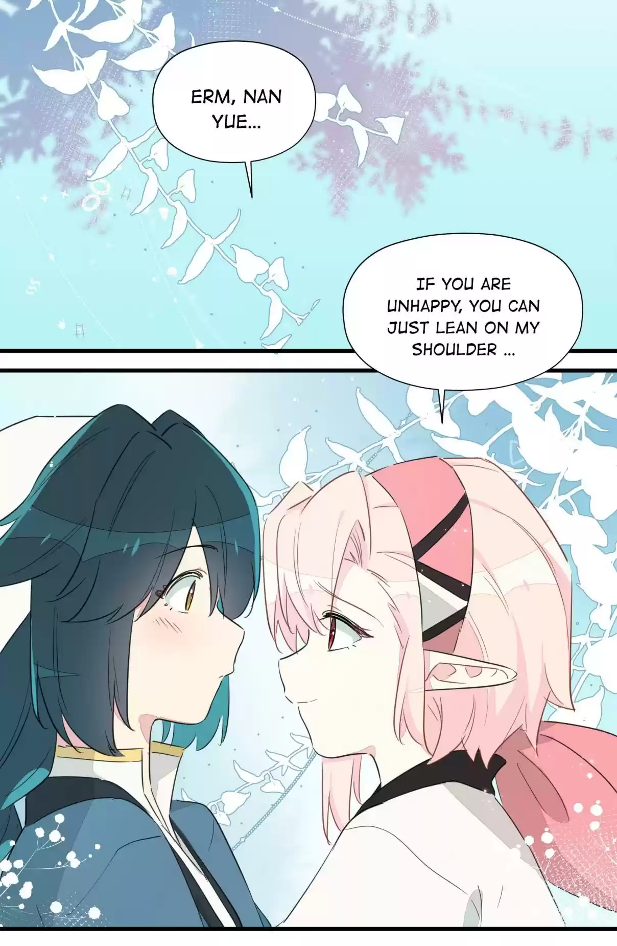 What Should I Do If I've Signed a Marriage Contract with the Elven Princess 14.0 You can lean on my shoulder