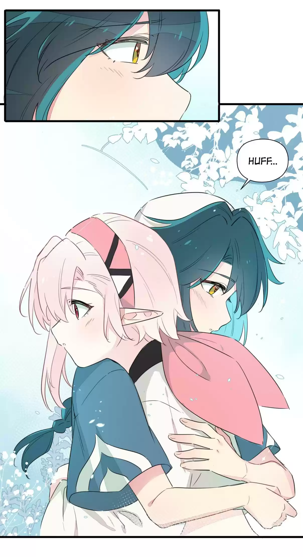 What Should I Do If I've Signed a Marriage Contract with the Elven Princess 14.0 You can lean on my shoulder