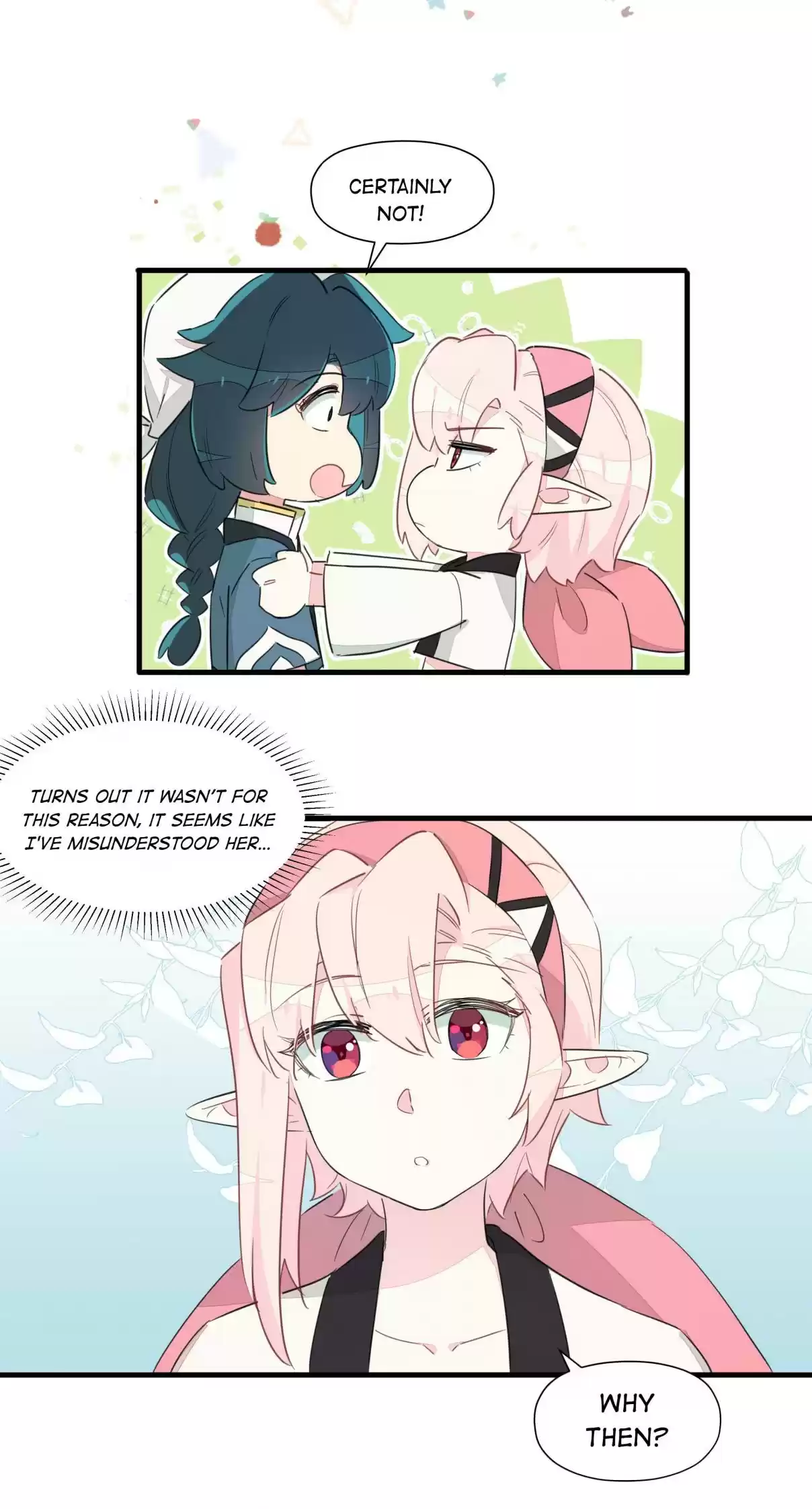 What Should I Do If I've Signed a Marriage Contract with the Elven Princess 14.0 You can lean on my shoulder