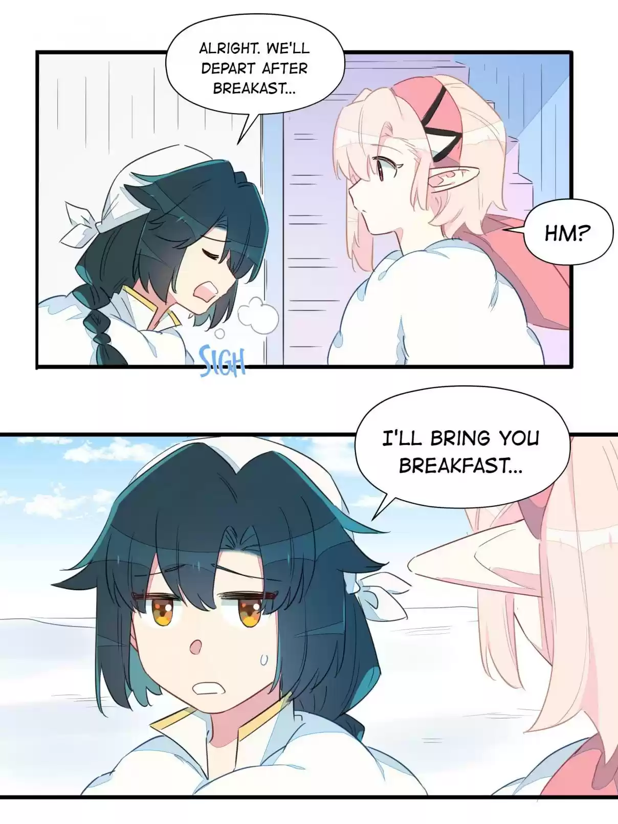 What Should I Do If I've Signed a Marriage Contract with the Elven Princess 25 Nan Yue, I Want To... Eat You Up~