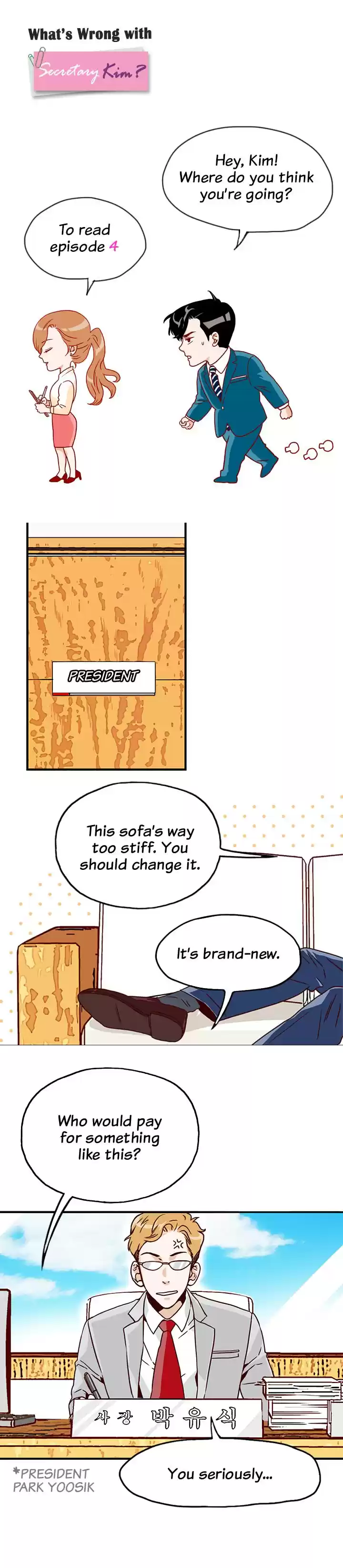What's Wrong with Secretary Kim Ch. 4