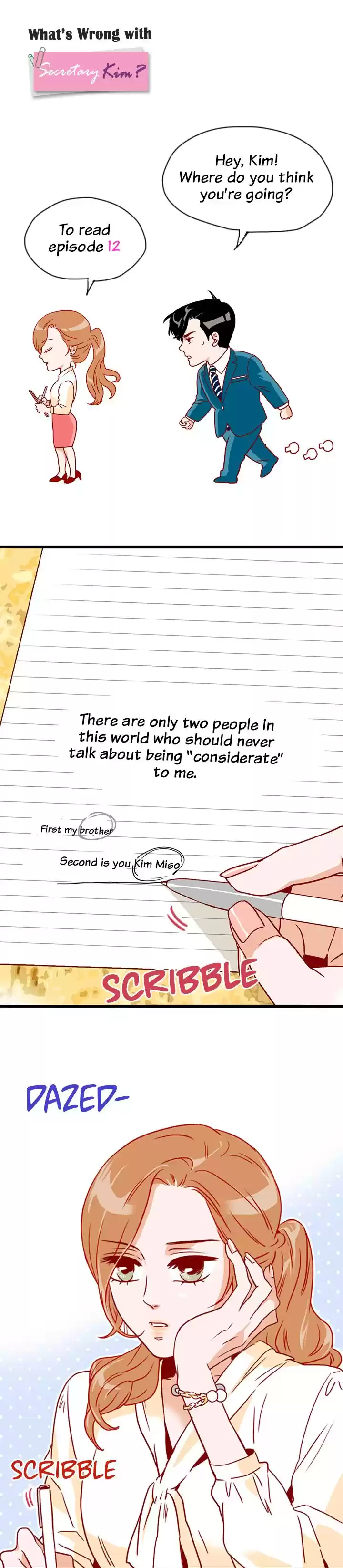 What's Wrong with Secretary Kim? Ch.12