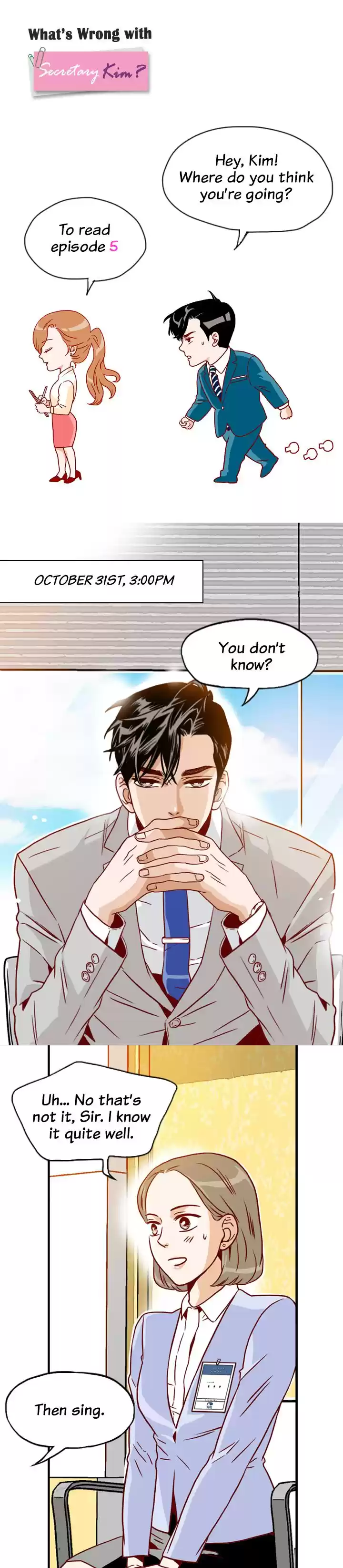 What's Wrong with Secretary Kim? Ch.5