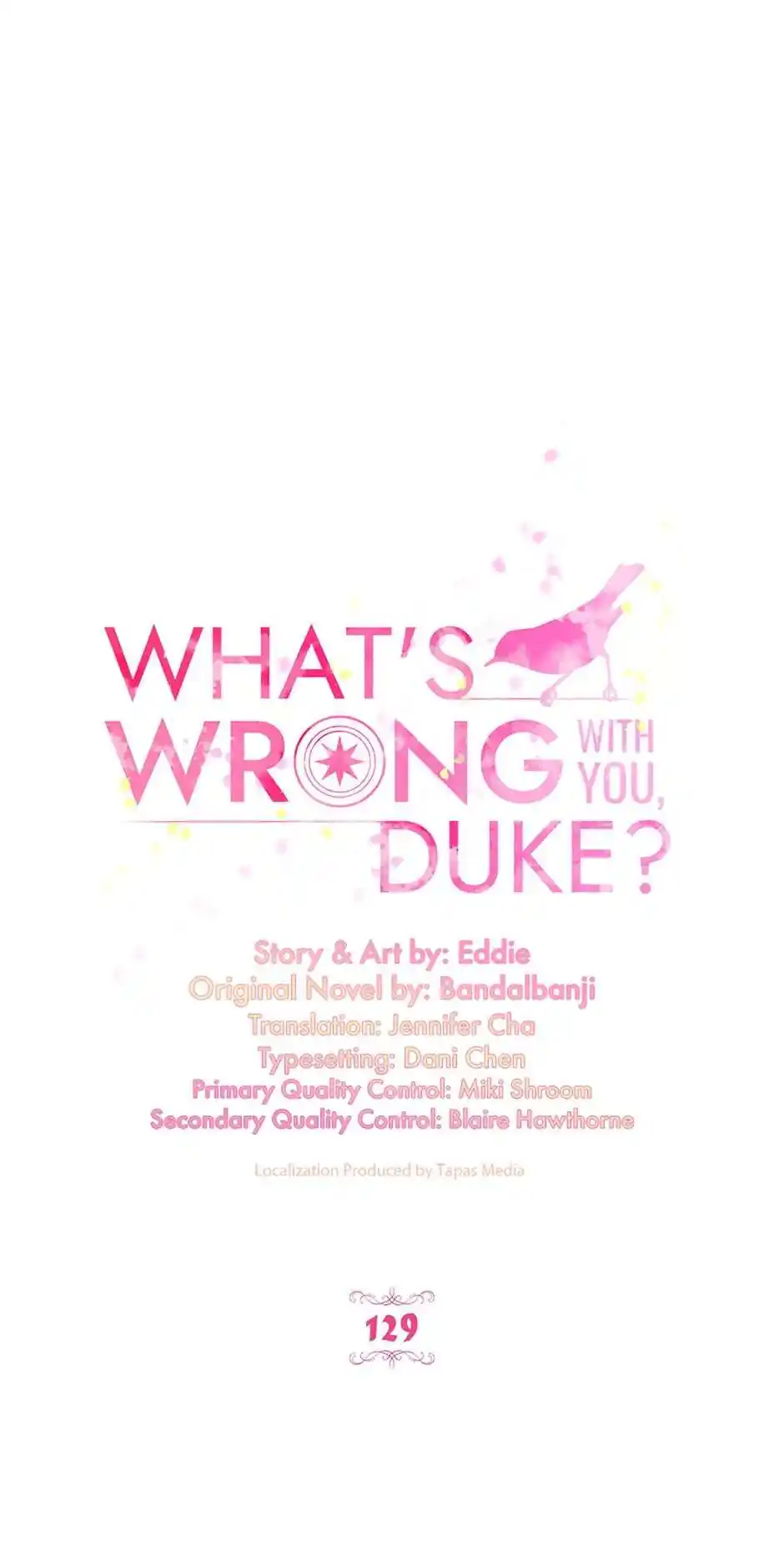 What's Wrong With You, Duke? Chapter 129