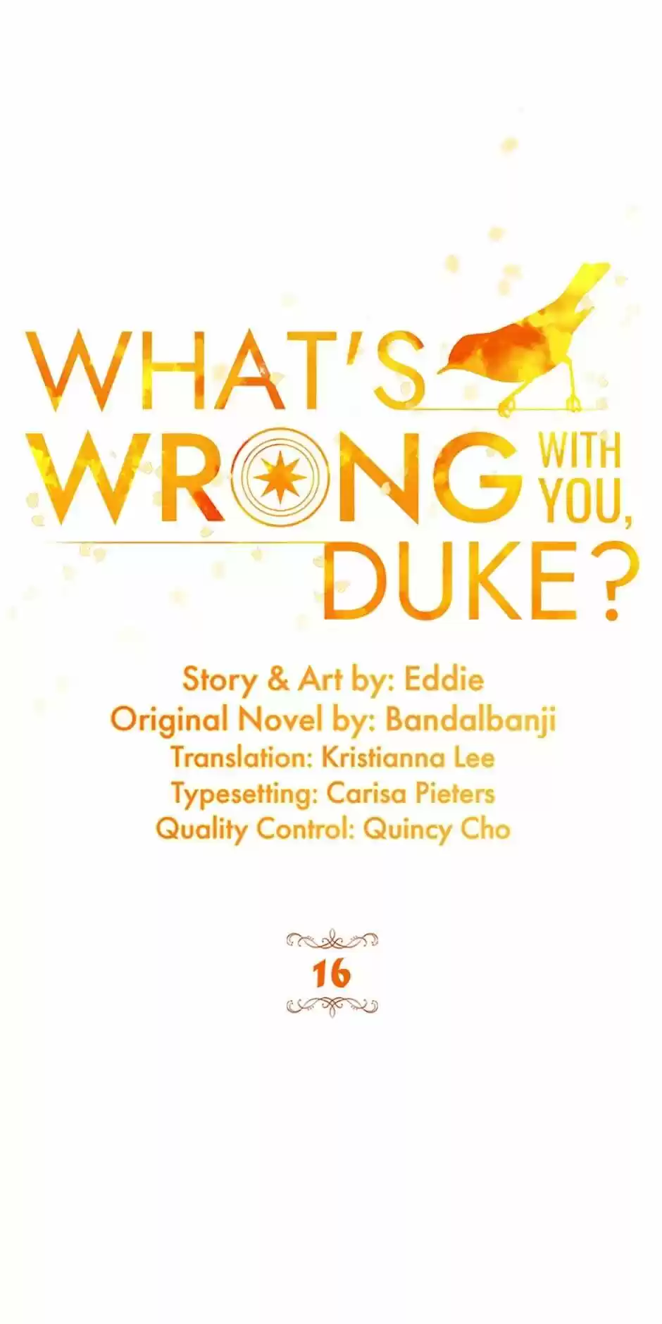 What's Wrong With You, Duke? Chapter 16