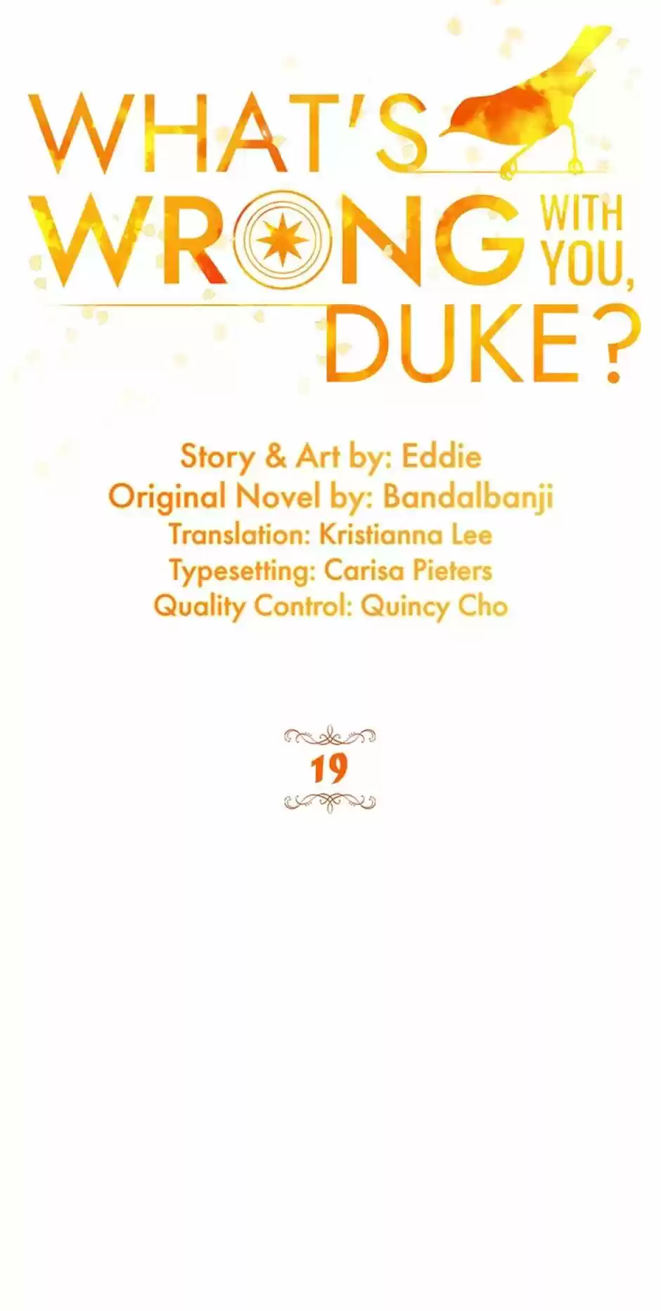 What's Wrong With You, Duke? Chapter 19