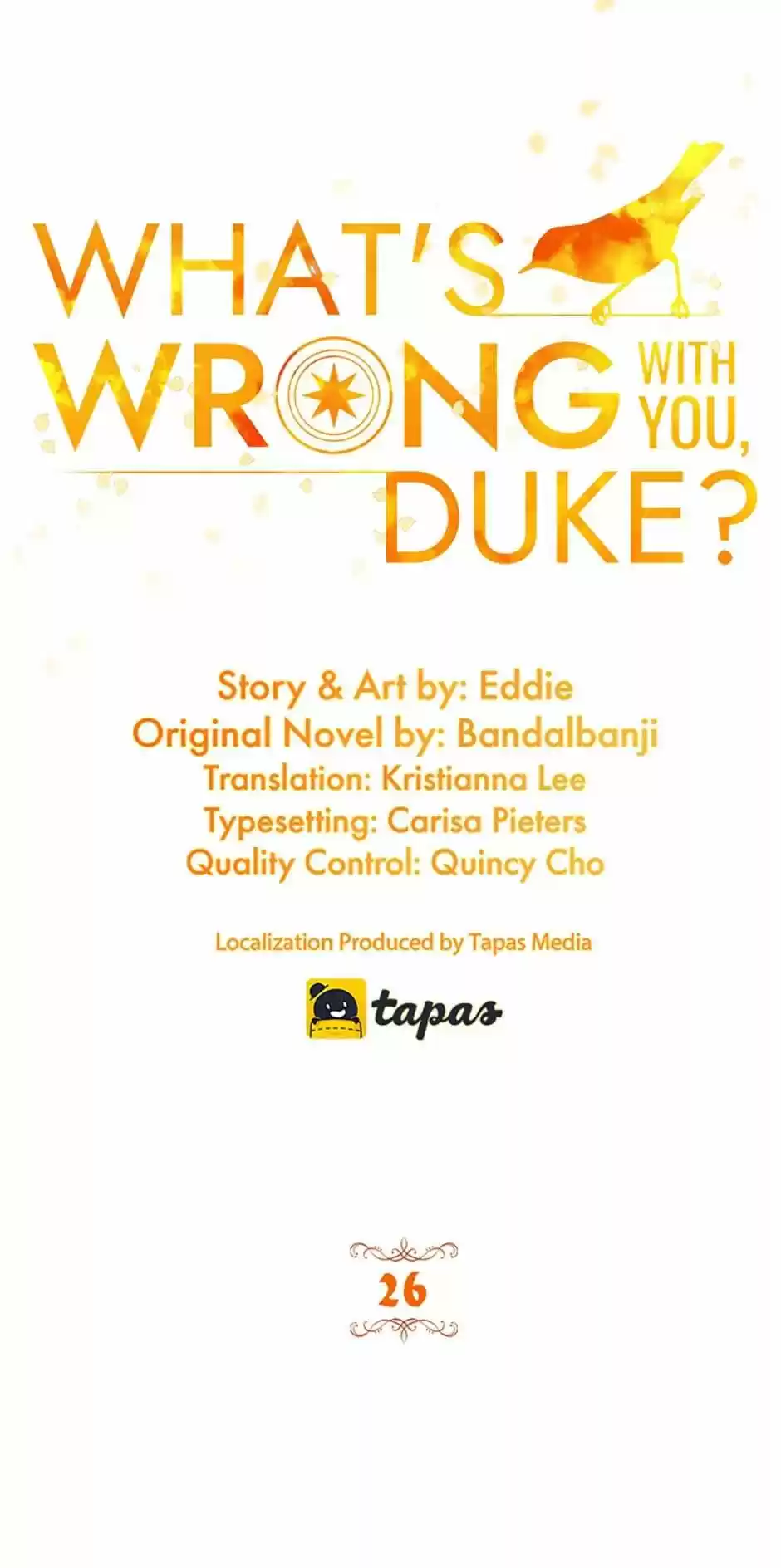 What's Wrong With You, Duke? Chapter 26