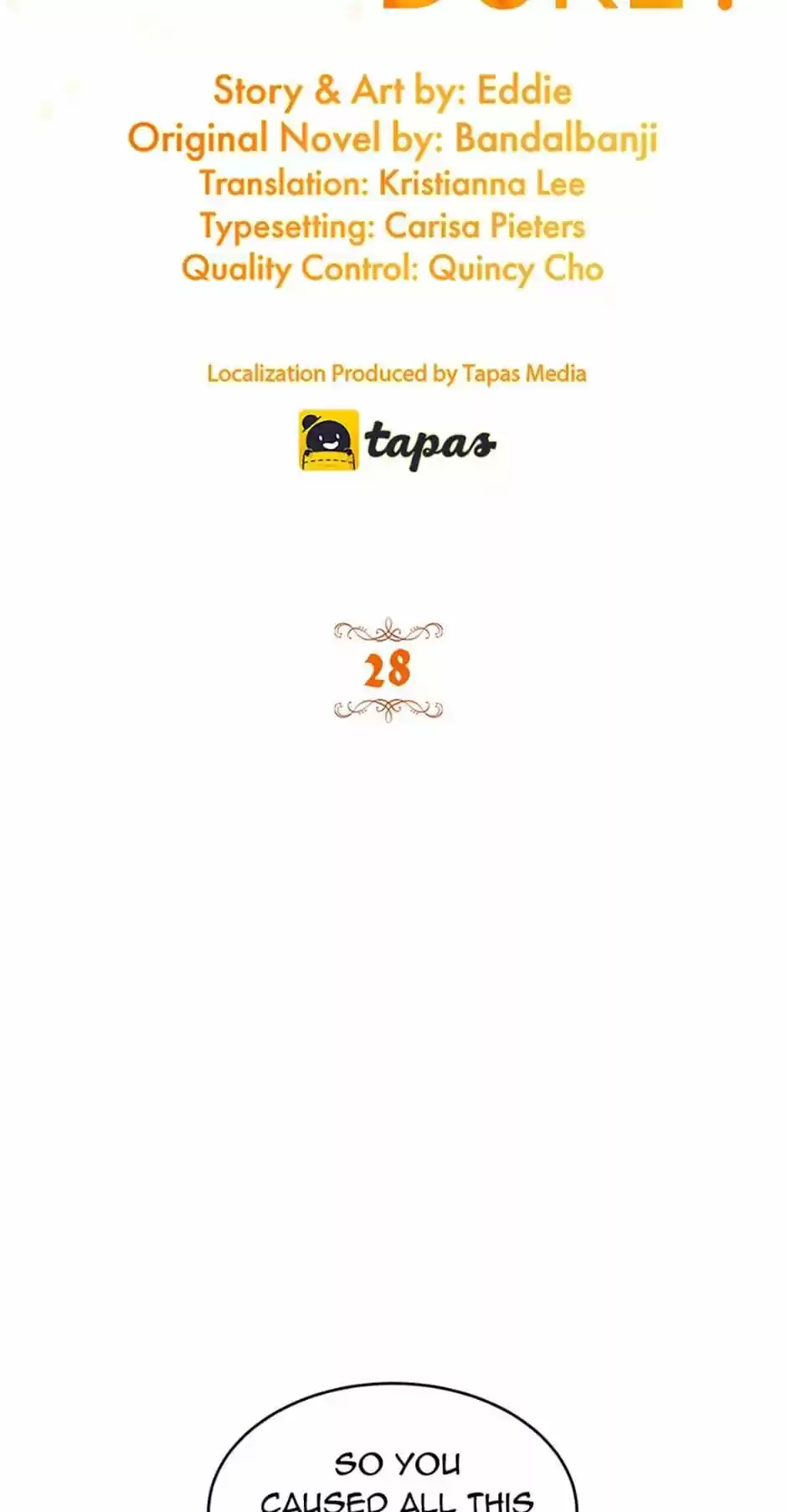 What's Wrong With You, Duke? Chapter 28