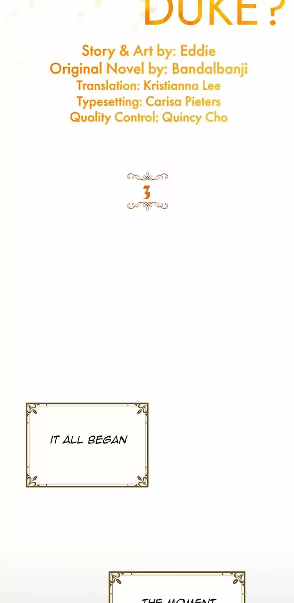 What's Wrong With You, Duke? Chapter 3