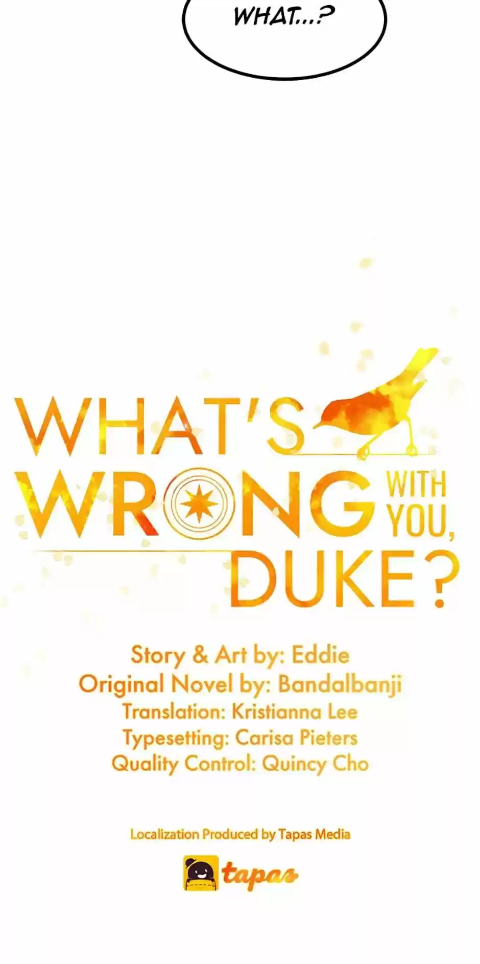 What's Wrong With You, Duke? Chapter 33