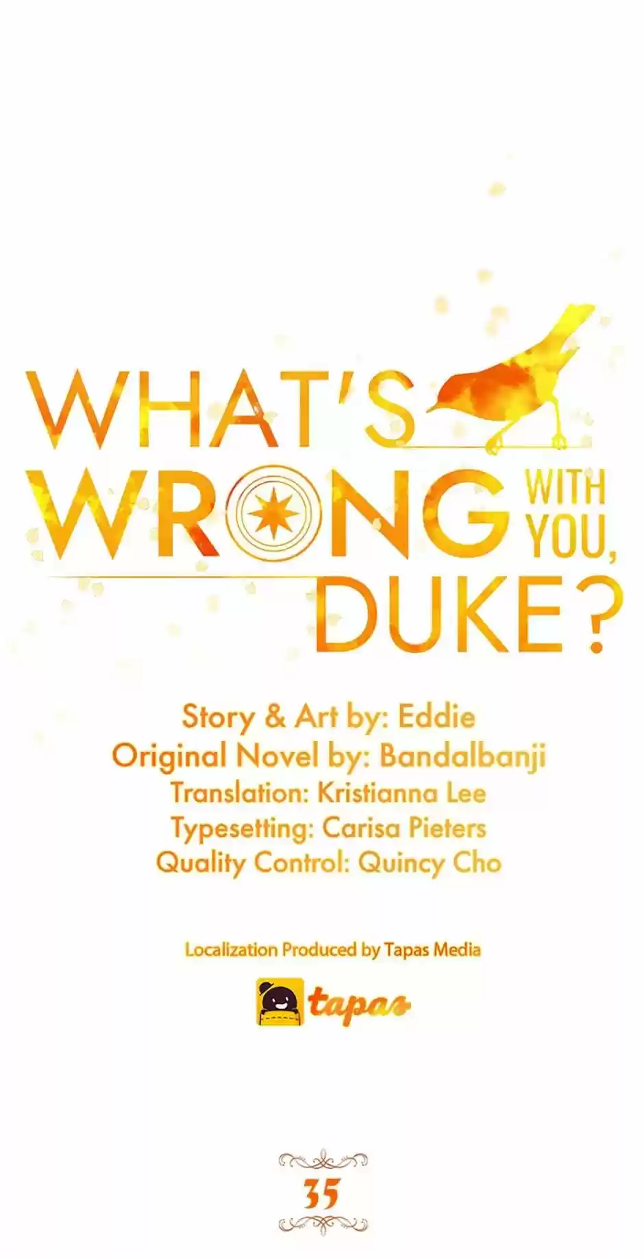 What's Wrong With You, Duke? Chapter 35
