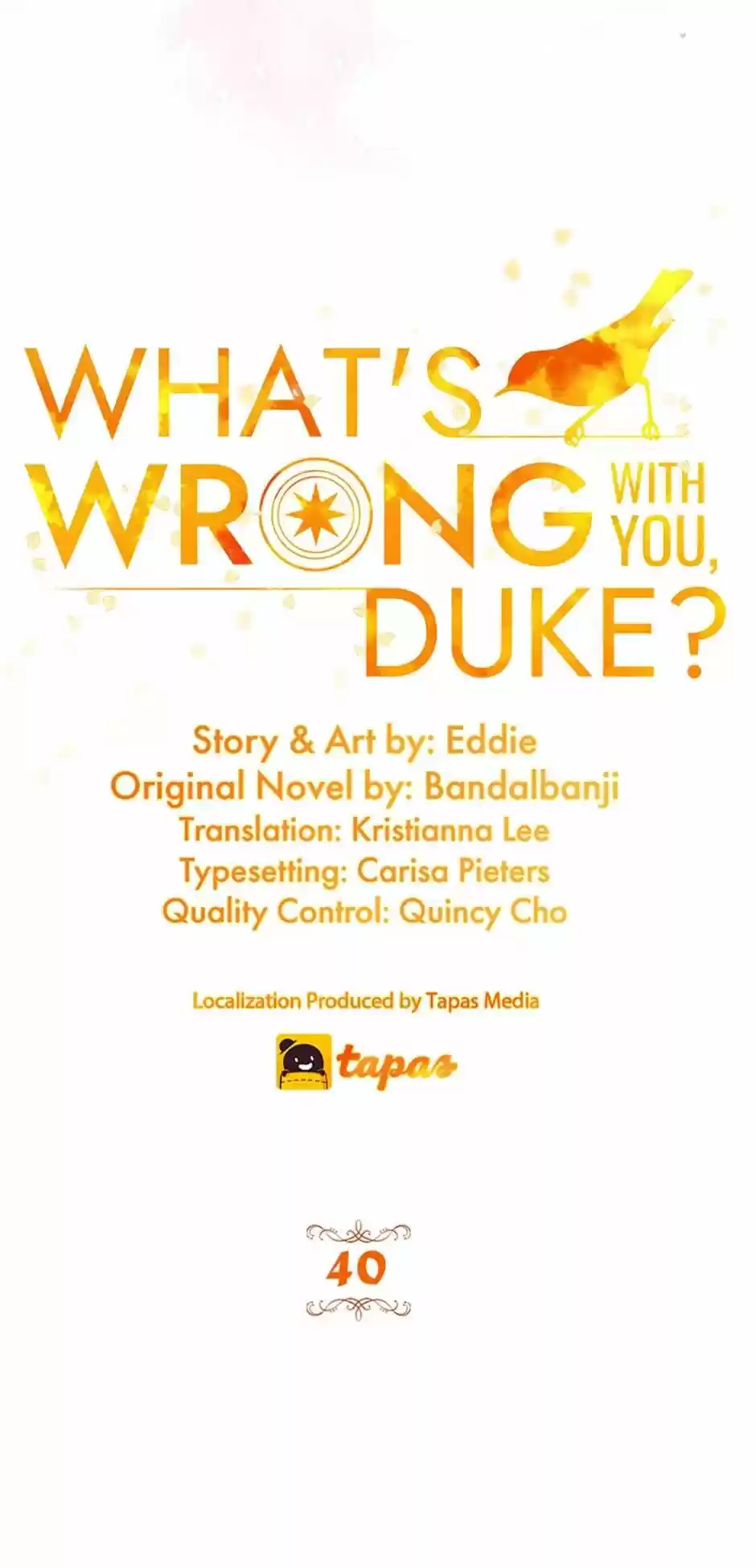 What's Wrong With You, Duke? Chapter 40