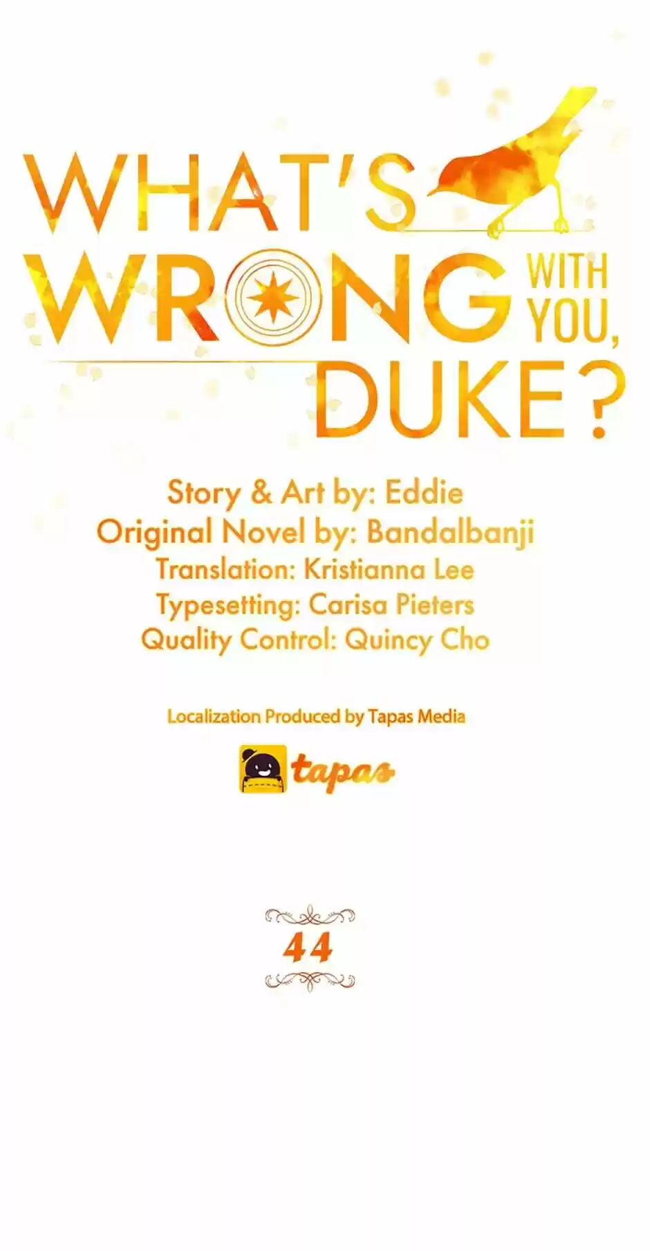 What's Wrong With You, Duke? Chapter 44