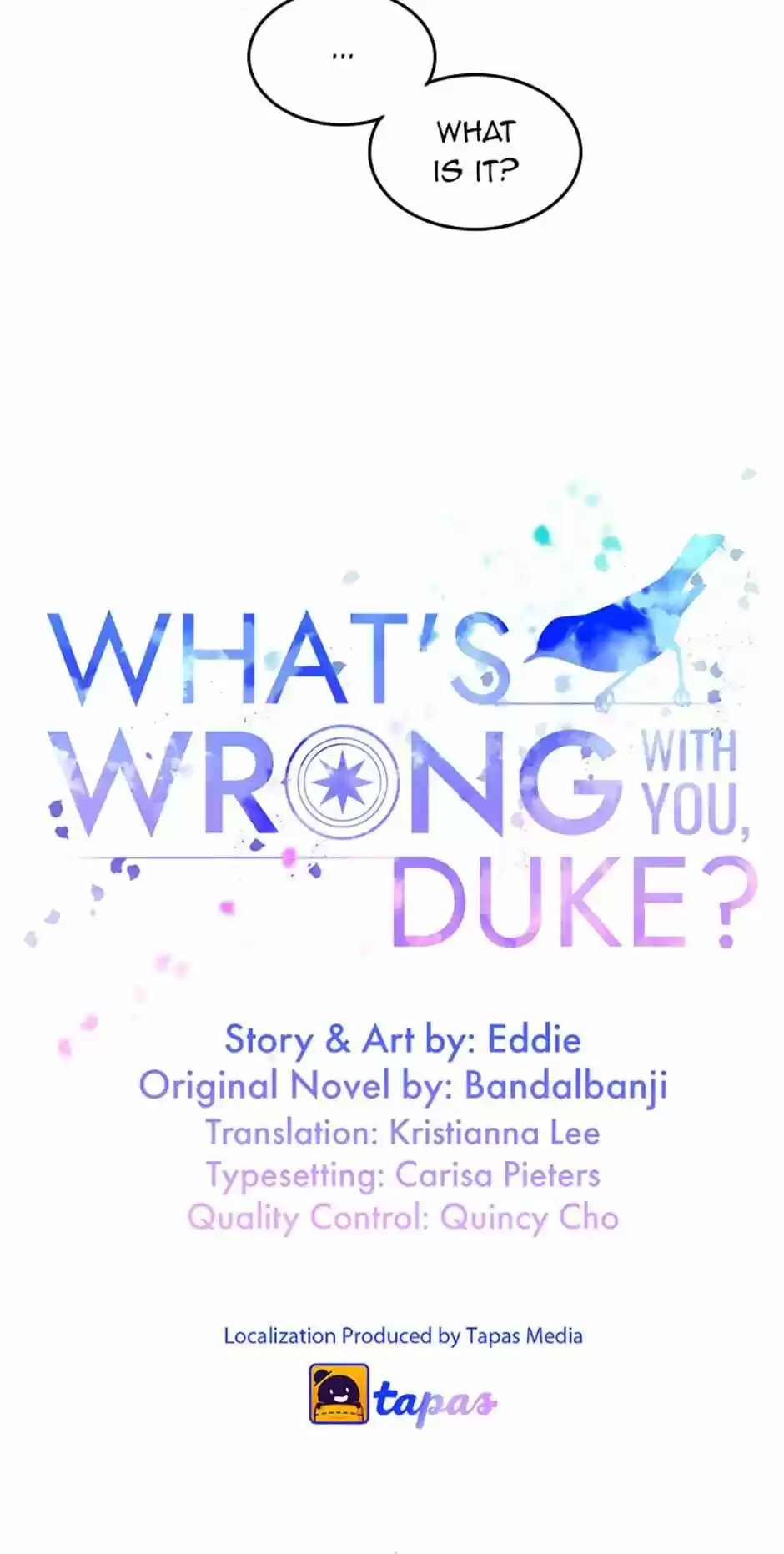 What's Wrong With You, Duke? Chapter 54