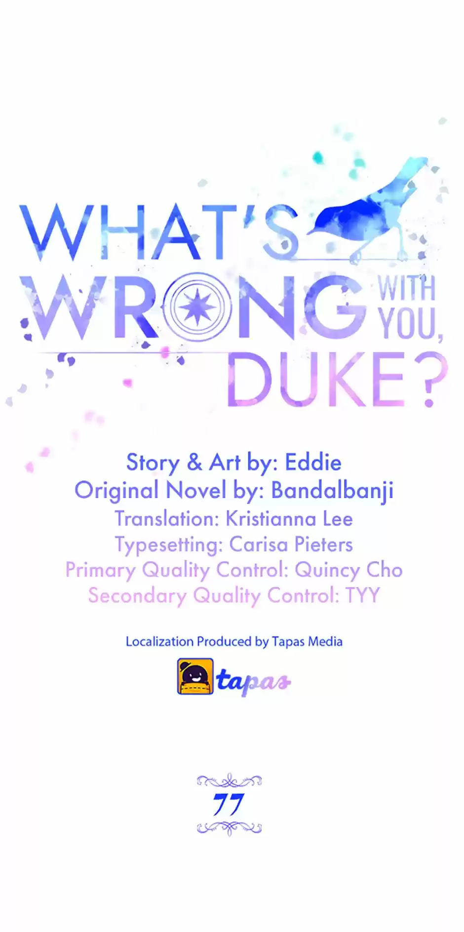 What's Wrong With You, Duke? Chapter 77