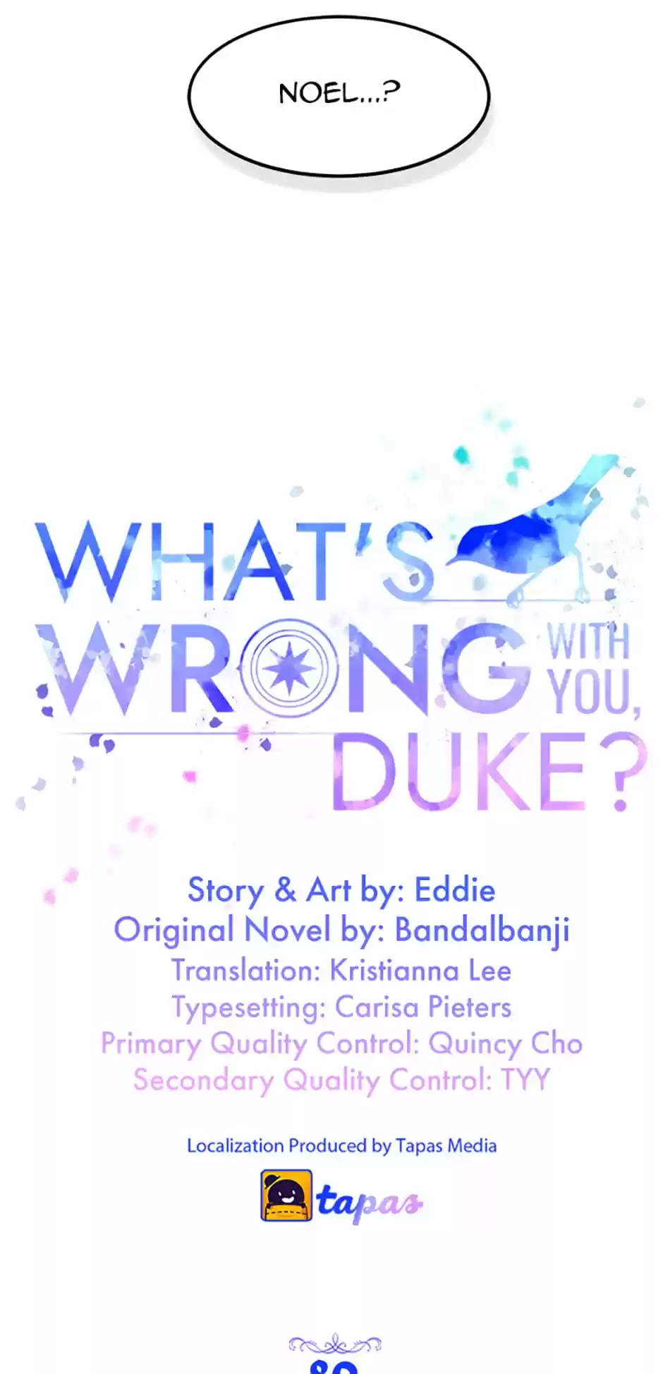What's Wrong With You, Duke? Chapter 80