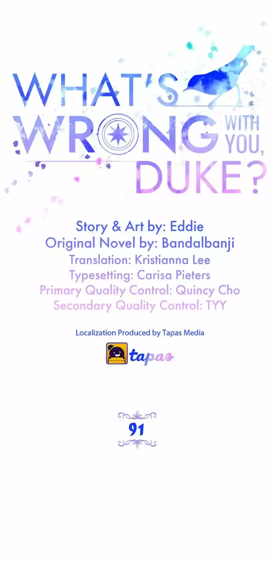 What's Wrong With You, Duke? Chapter 91