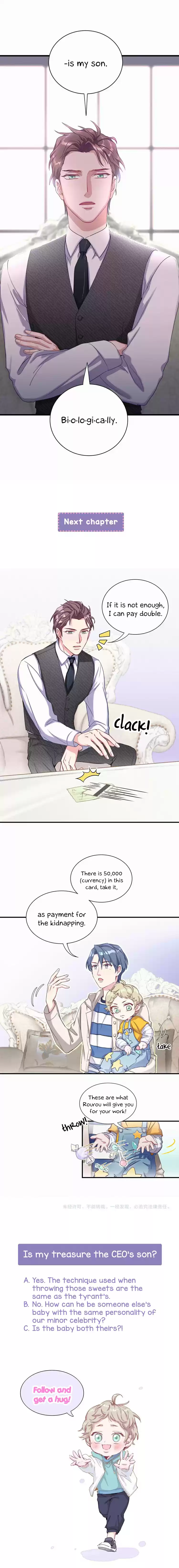 Whose Baby is it? Ch. 1 The tyrant wants to snatch my son?