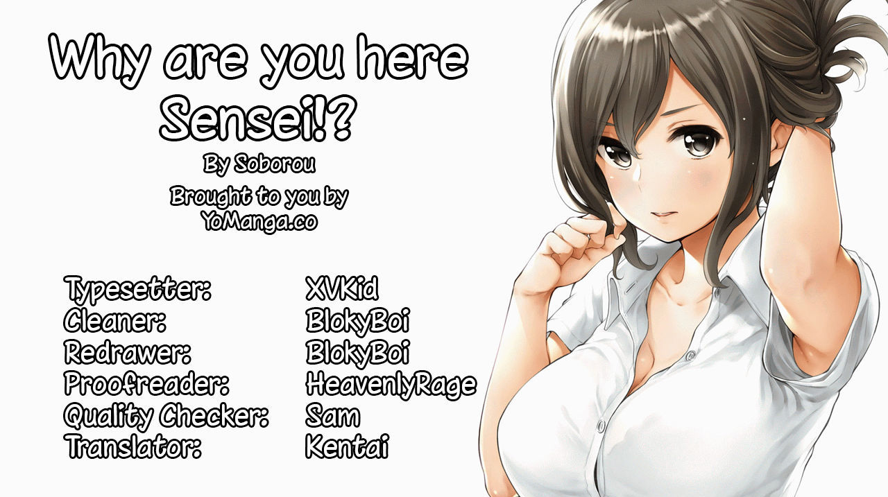 Why are you here Sensei!? 1