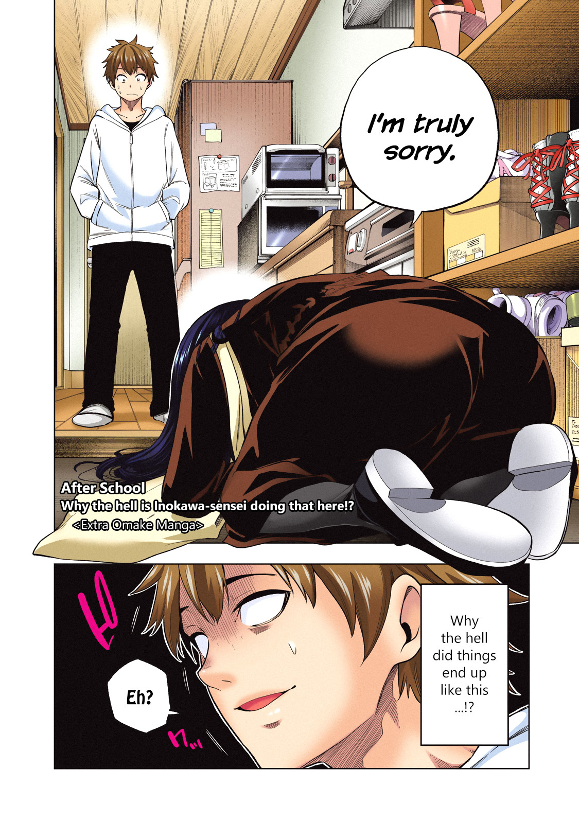 Why are you here Sensei!? ch.60.1